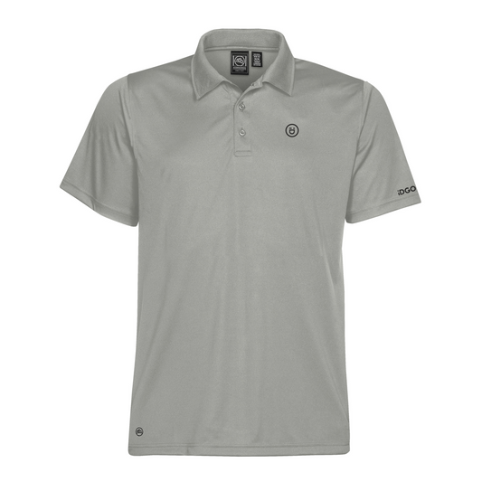 Men's Eclipse H2X-DRY® Piqué Polo – Cool Silver – iD Golf