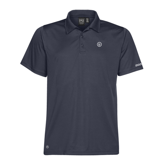 Men's Eclipse H2X-DRY® Piqué Polo – Navy – iD Golf