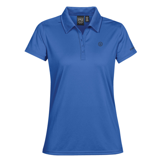 Women’s Eclipse H2X‑DRY Piqué Polo – Azure Blue