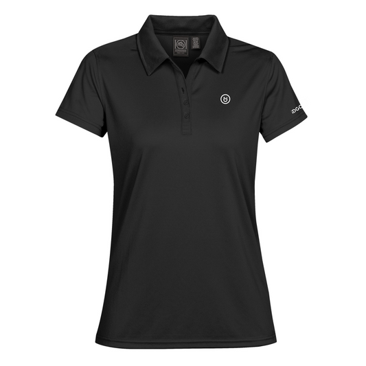 Women’s Eclipse H2X‑DRY Piqué Polo – Black